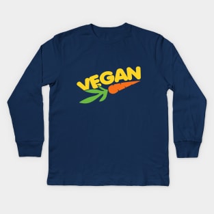 Vegan Kids Long Sleeve T-Shirt